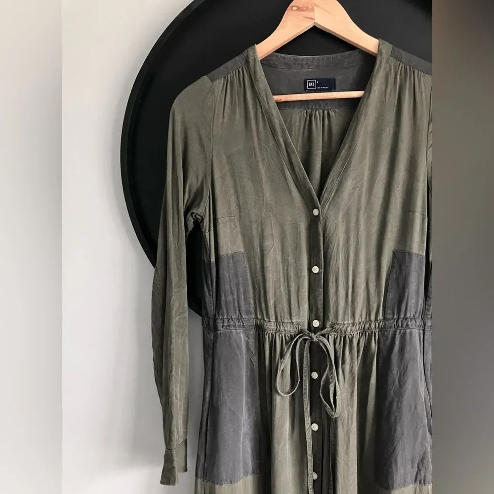 GAP Shirt Dress Size 0 - Picture 3 of 12